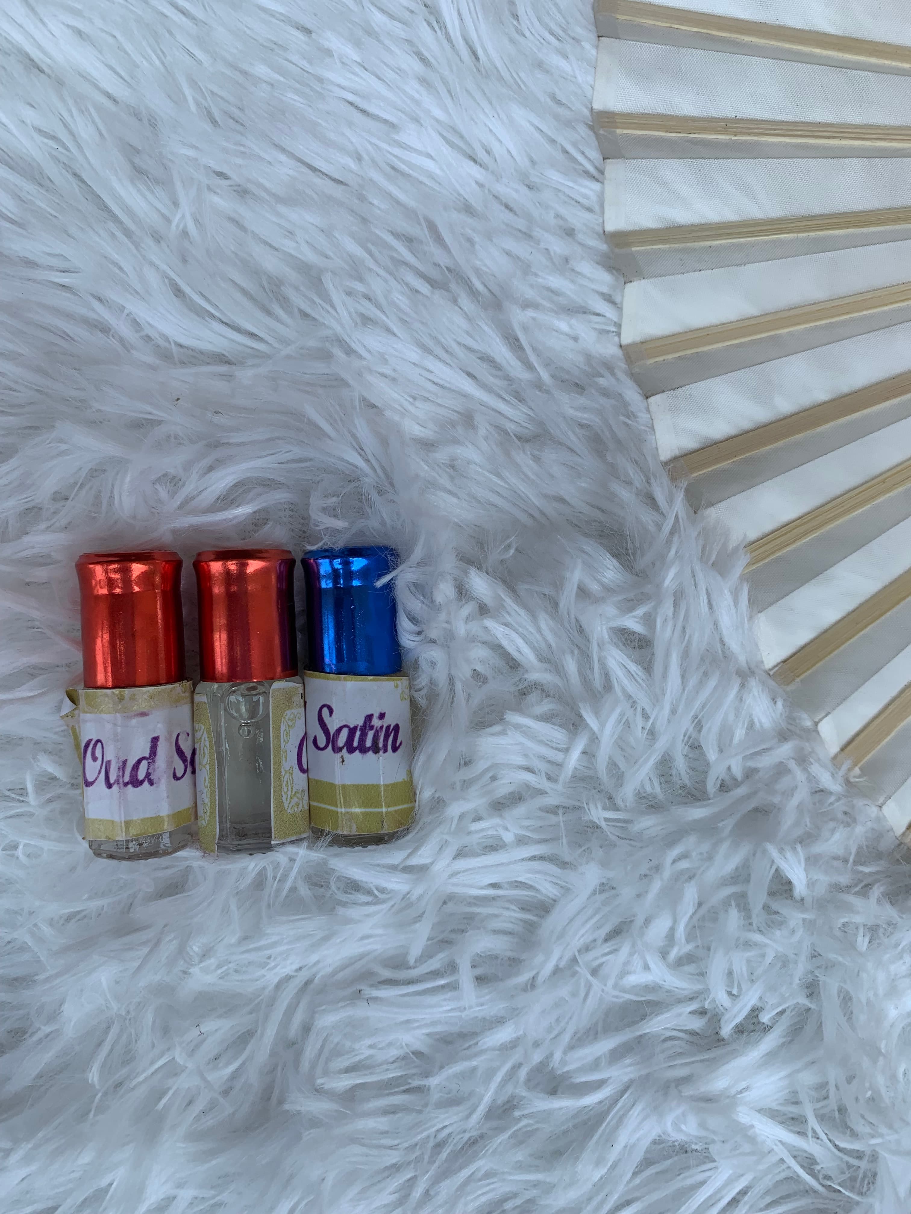 Undiluted perfume oil